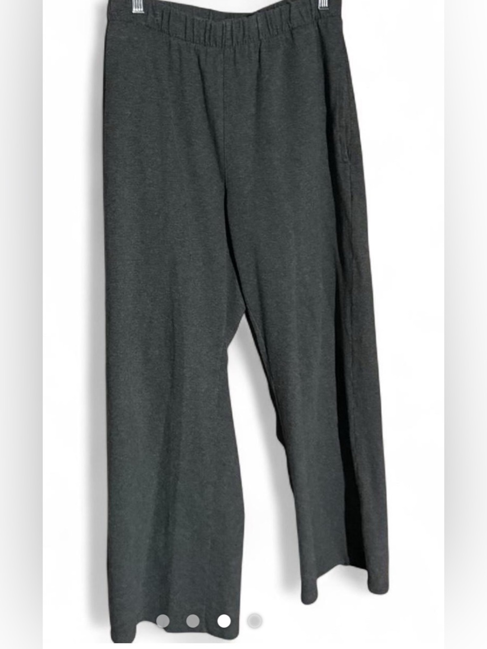 Brandy Melville dark grey wide leg sweatpants